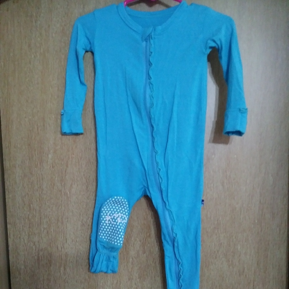 Kickee Pants Ruffle Muffin Footie - Confetti